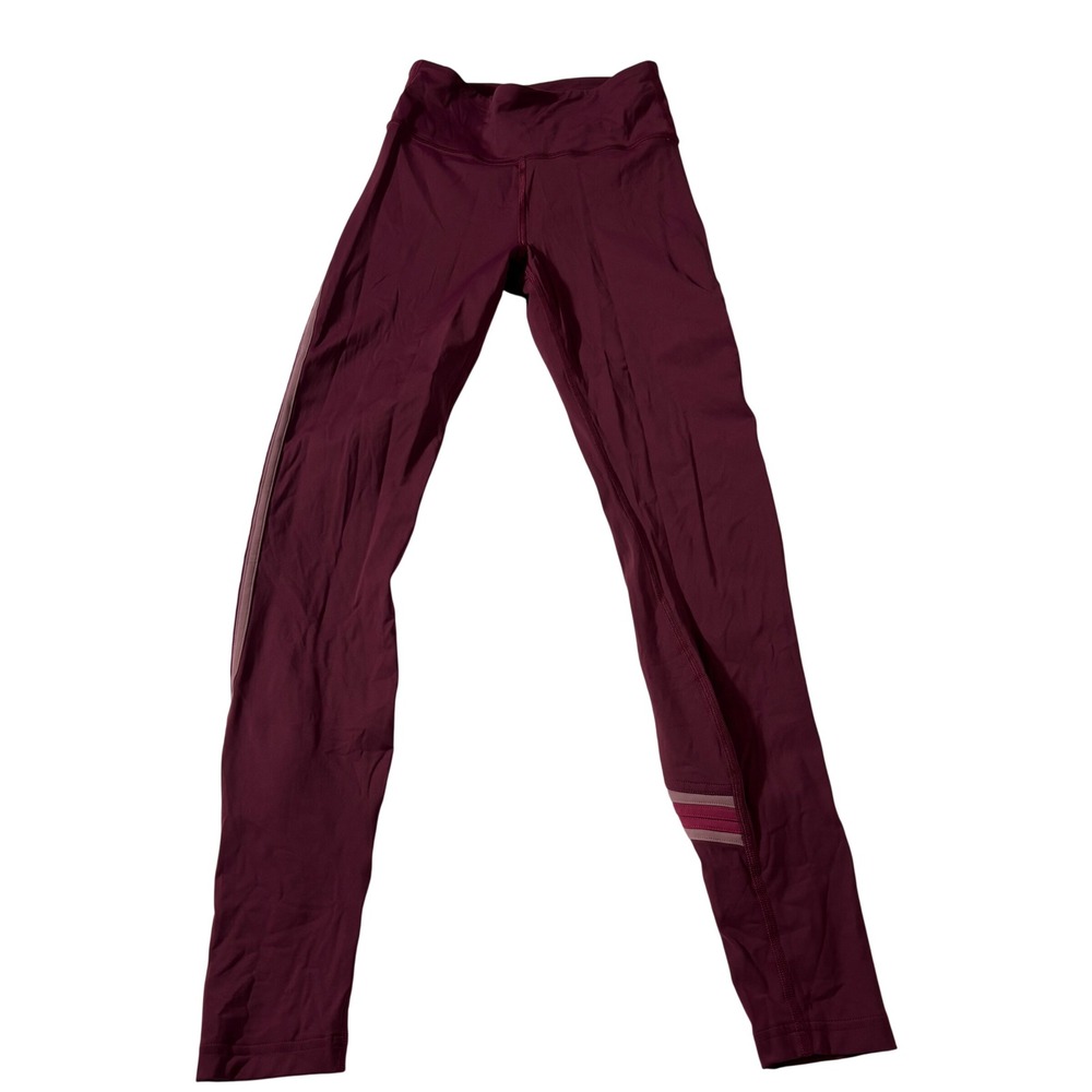 Lululemon Run Crew Tight *28" 'Deep Ruby / Star Ruby / Figue'